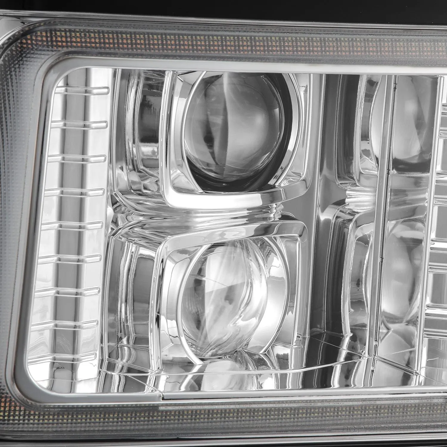 Фары галогеновые PRO-Series для Ford F-150/250 Bronco 1992–1996, AlphaRex — фото 6