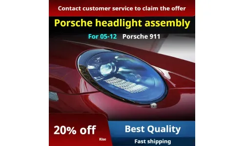 Фары передние LED с ходовыми огнями для Porsche 911 997 (2005-2012), комплект, комплект, FT Carlight Carlight — фото 2