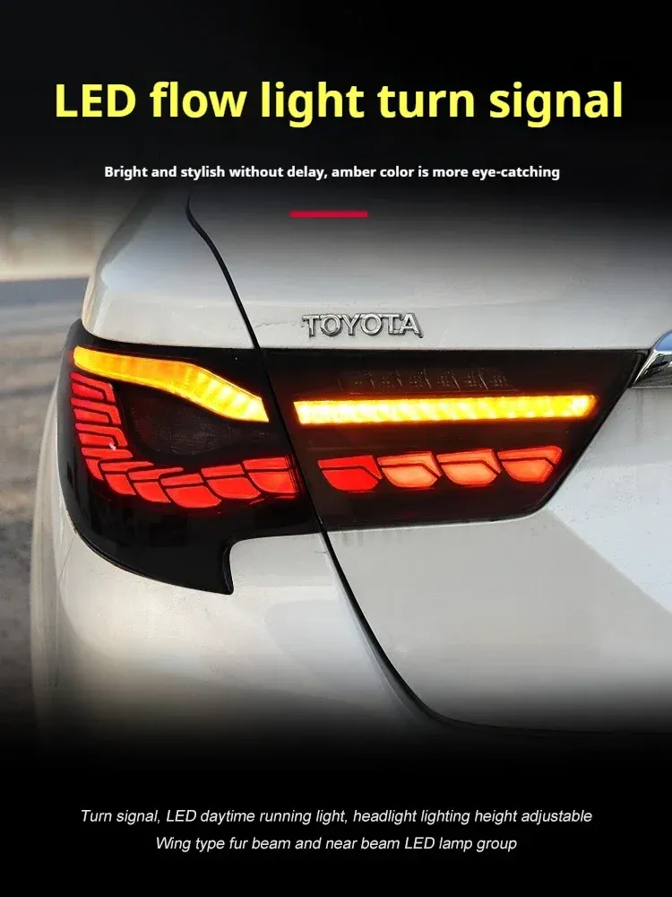 Задние LED-фонари RGB динамический поворотник для Toyota Mark X (2010-2017), комплект, комплект, FT Carlight Carlight — фото 4