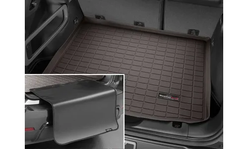 Ковер багажника, за 2 рядом Cadillac Escalade ESV 2021-, какао, Weathertech — фото 1