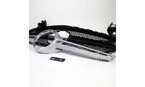 Комплект решетки радиатора Twin-Blade C 43 AMG Mercedes-Benz C-Класс W205/S205/C205/A205 рестайлинг, с камерой 360°, без Distronic — фото 4