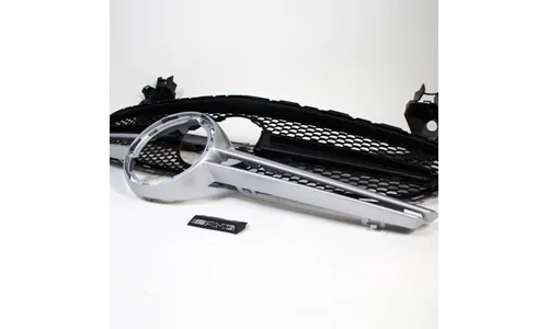 Комплект решетки радиатора Twin-Blade C 43 AMG Mercedes-Benz C-Класс W205/S205/C205/A205 рестайлинг, без камеры 360°, с Distronic 233 — фото 3