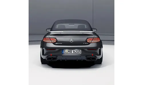 Задний диффузор C 63 AMG для Mercedes-Benz C-Класса C205/A205, Night Package, карбон — фото 1