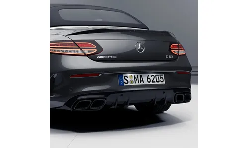 Задний диффузор C 63 AMG для Mercedes-Benz C-Класса C205/A205, Night Package — фото 2