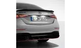 Шильдик C 63 S Mercedes-Benz C W206 на крышку багажника, черно-красный — фото 2