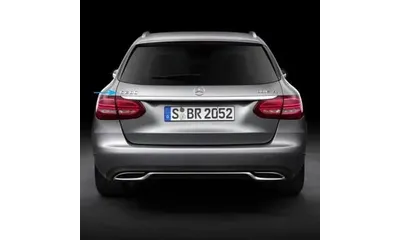 Шильдик C200 Mercedes-Benz C W205, хромированный — фото 1