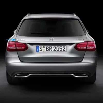 Шильдик C300e Mercedes-Benz C W205, хромированный — фото 1