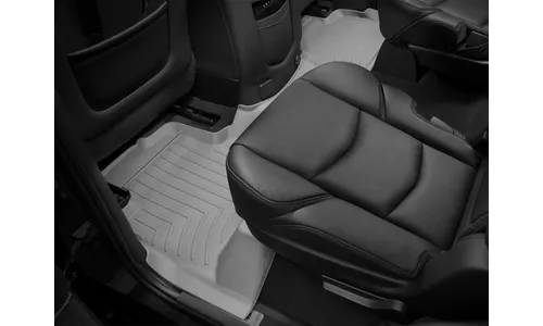 Ковры салона Floorliners, 2 ряд Cadillac Escalade 2015-2020, серый, Weathertech — фото 1