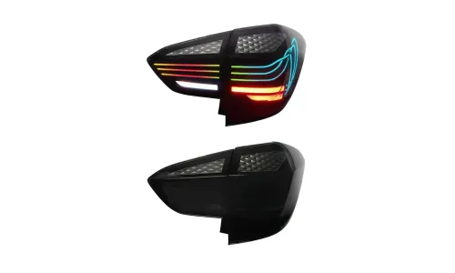 Задние LED-фонари RGB динамический поворотник для Perodua Myvi (2018-2024), комплект, комплект, FT Carlight Carlight — фото 6