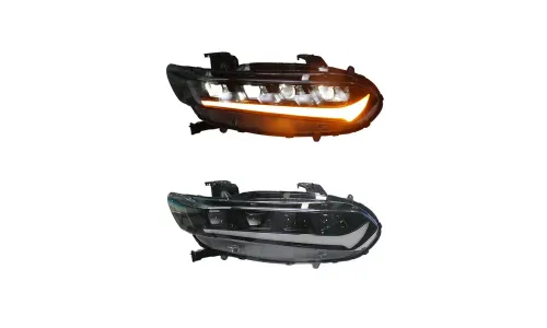Фары передние LED с ходовыми огнями для Honda Accord 10 (2018-2023), комплект, комплект, FT Carlight Carlight — фото 6
