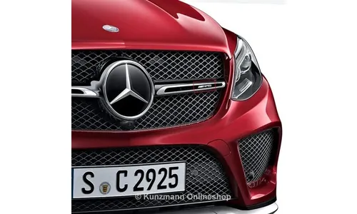 Шильдик AMG для решетки Mercedes-Benz GLE Coupe C292 с винтами — фото 1