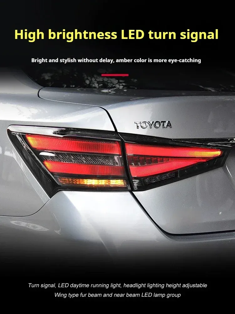 Задние LED-фонари динамический поворотник для Toyota Crown (2015-2018), комплект, комплект, FT Carlight Carlight — фото 3
