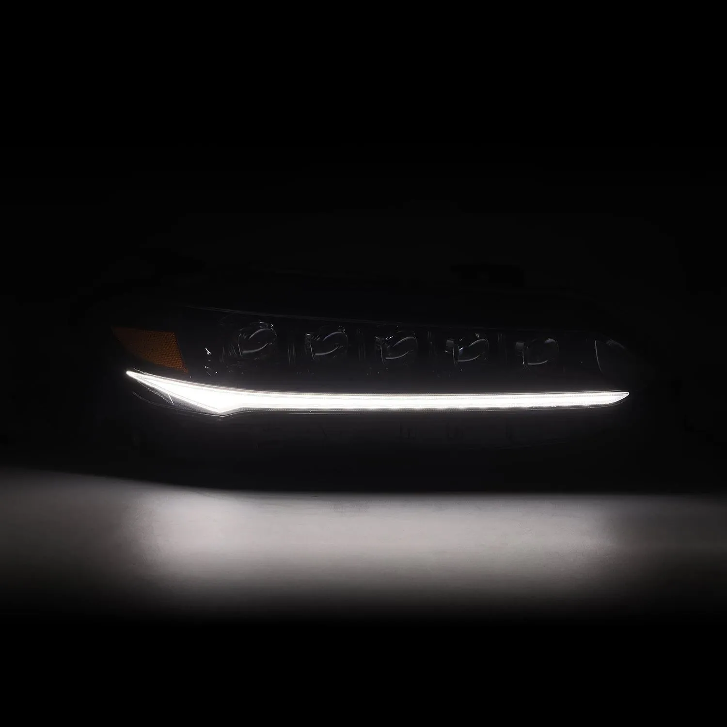 Фары проекторные светодиодные Black Nova для Honda Civic 2022–2025, AlphaRex — фото 6