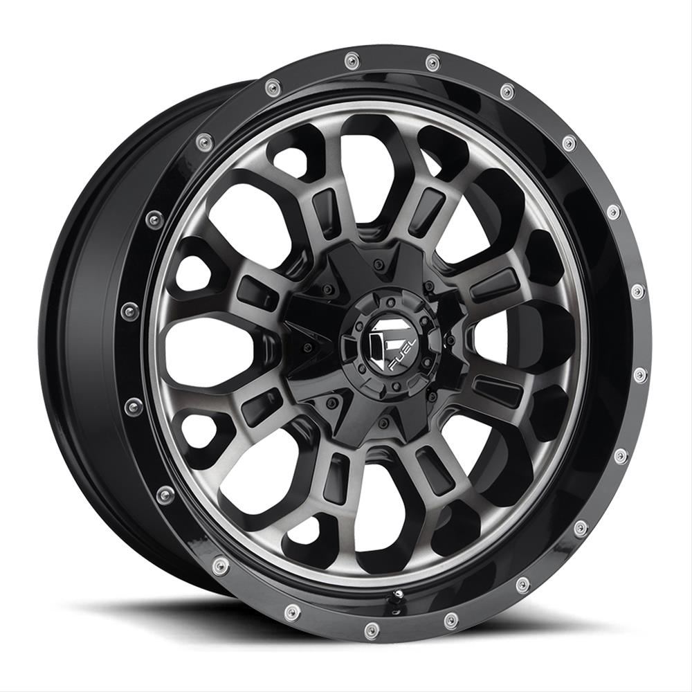 Диск колесный R20x9 Crush D561 Матовый Черный Fuel Off-Road — фото 1