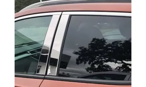 Накладки стоек дверей из нержавеющей стали 4 шт отделка двери QAA для Buick Encore GX 2020-2021 — фото 1