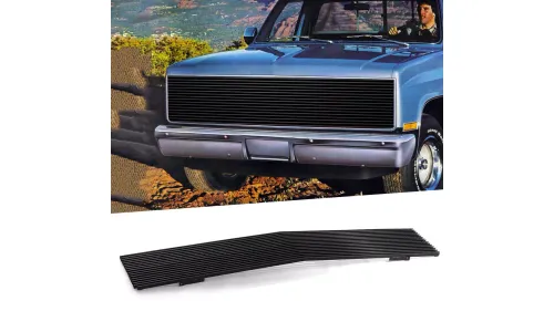 верхняя черная решетка с ламелями 1981-1987 Chevy GMC Pickup/Suburban/Blazer/Jimmy — фото 1