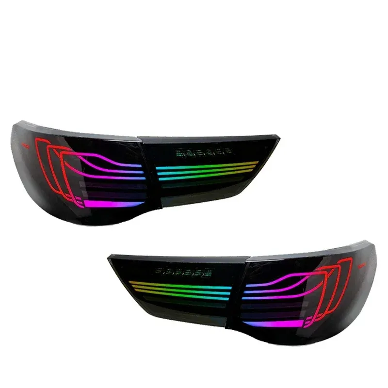 Задние LED-фонари RGB динамический поворотник для Toyota Reiz Mark X (2010-2013), комплект, комплект, FT Carlight Carlight — фото 6