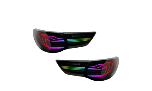 Задние LED-фонари RGB динамический поворотник для Toyota Reiz Mark X (2010-2013), комплект, комплект, FT Carlight Carlight — фото 6