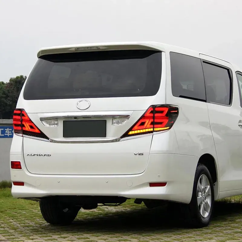 Задние LED-фонари динамический поворотник для Toyota Vellfire/Alphard (2007-2013), комплект, комплект, FT Carlight Carlight — фото 4