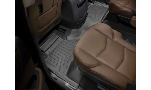 Ковры салона Floorliners HP, 2 ряд Cadillac Escalade ESV 2015-2020, черный, Weathertech — фото 1