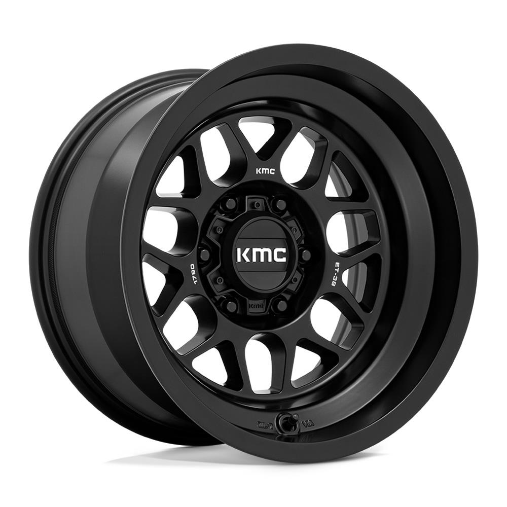 Диск колесный R18x8.5 KM725 Сатин Черный KMC — фото 1