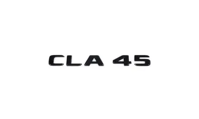 Шильдик CLA 45 Mercedes-Benz CLA C117, черный — фото 1