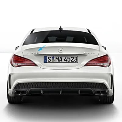 Шильдик CLA 45 Mercedes-Benz CLA C117, хромированный — фото 1