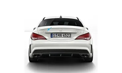 Шильдик CLA 45 Mercedes-Benz CLA C117, хромированный — фото 1