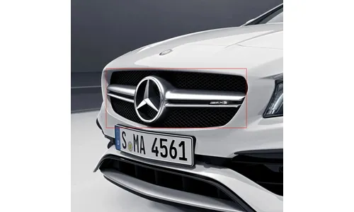 Комплект решетки Twin-Blade CLA 45 AMG Mercedes-Benz CLA C117/X117 рестайлинг — фото 1