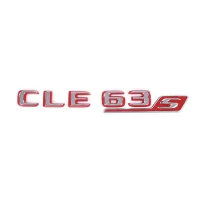 Шильдик CLE 63 S Mercedes-Benz CLE C236/A236, хромированный серебристый — фото 1