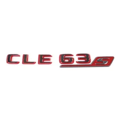 Шильдик CLE 63 S Mercedes-Benz CLE C236/A236, темный хром — фото 1