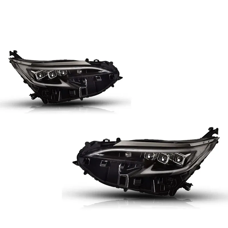Фары передние LED с ходовыми огнями для Toyota Sienna Granvia (2021-2025), комплект, комплект, FT Carlight Carlight — фото 6