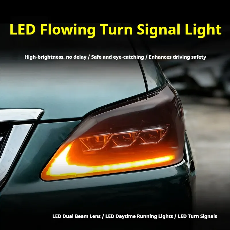Фары передние LED с ходовыми огнями для Toyota Innova (2012-2015), комплект, комплект, FT Carlight Carlight — фото 3