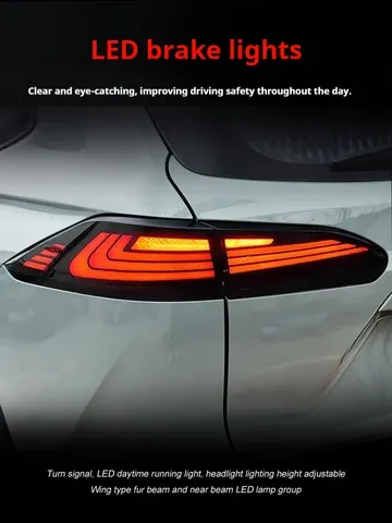 Задние LED-фонари динамический поворотник для Toyota Corolla Cross (2020-2024), комплект, комплект, FT Carlight Carlight — фото 4