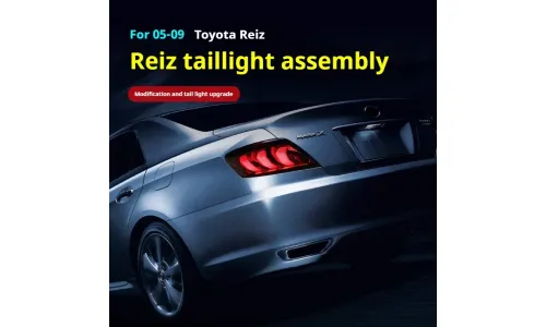 Задние LED-фонари динамический поворотник для Toyota Reiz Mark X (2005-2009), комплект, комплект, FT Carlight Carlight — фото 5
