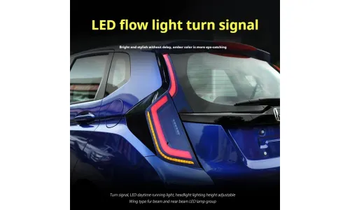 Задние LED-фонари динамический поворотник для Honda Fit GK5 (2014-2020), комплект, комплект, FT Carlight Carlight — фото 3