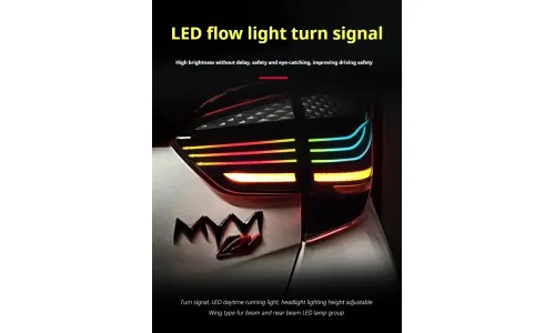 Задние LED-фонари RGB динамический поворотник для Perodua Myvi (2018-2024), комплект, комплект, FT Carlight Carlight — фото 4