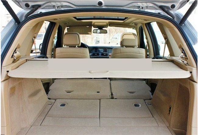 Шторка багажного отделения BMW X5 F15, бежевая — фото 1