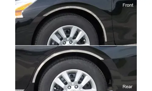 NISSAN ALTIMA 13-15 ПОЛИРОВАННАЯ НЕРЖАВЕЮЩАЯ ХРОМИРОВАННАЯ ЛЕНТА НА ОТДЕЛКЕ КРЫЛА МОЛДИНГ — фото 1