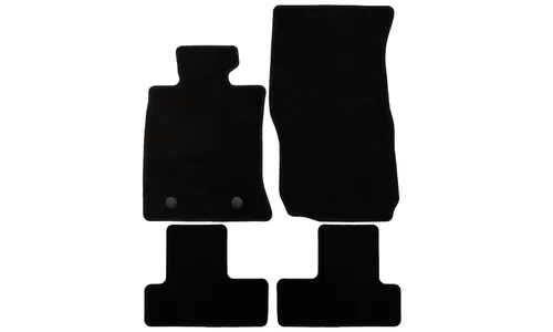 Коврики в салон Klever Econom MINI Cooper 3D АКПП 2006-2010, 2010-2013, хэтчбек, 4 шт. (текстиль) / Мини Купер ЭС — фото 1