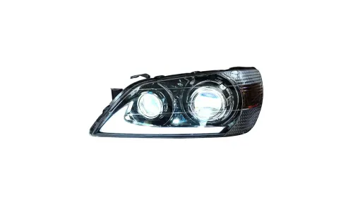 Фары передние LED с ходовыми огнями для Lexus IS (1998-2005), комплект, FT Carlight — фото 6