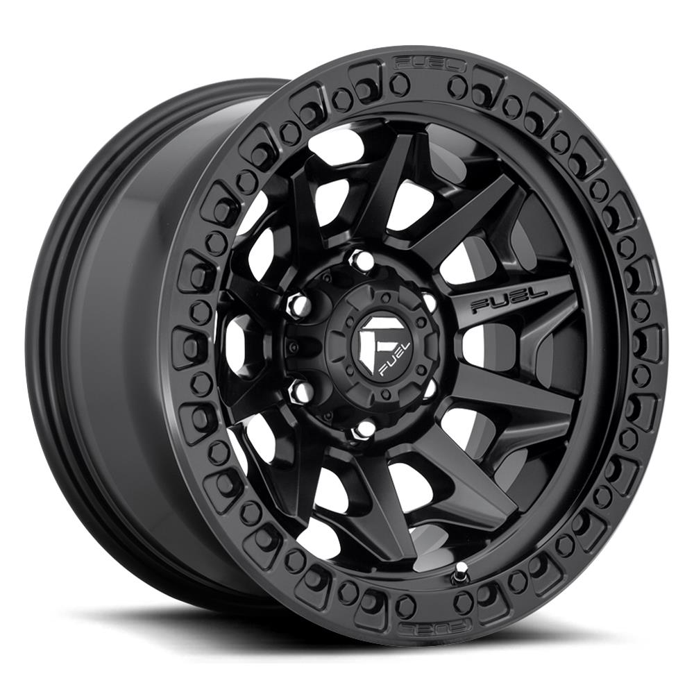 Диск колесный R18x9 Covert D694 Матовый Черный Fuel Off-Road — фото 1