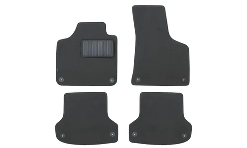 Коврики в салон Klever Premium AUDI A3 5D АКПП 2008-2013, хэтчбек, 4 шт. (текстиль) / Ауди А3 — фото 1