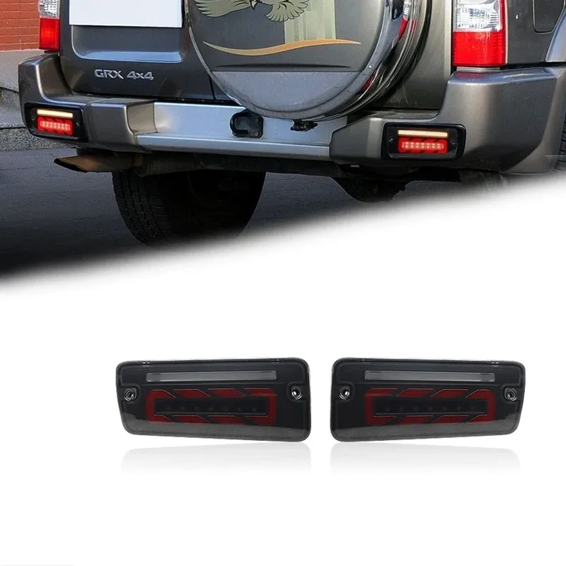 Задние LED-фонари динамический поворотник для Nissan Patrol Y61 (1999-2005), комплект, комплект, FT Carlight Carlight — фото 1