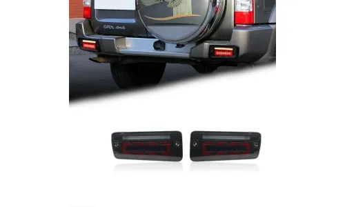 Задние LED-фонари динамический поворотник для Nissan Patrol Y61 (1999-2005), комплект, комплект, FT Carlight Carlight — фото 1