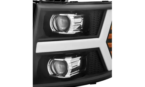 Фары проекторные PRO Series для Chevy Silverado 2007–2013, AlphaRex — фото 4