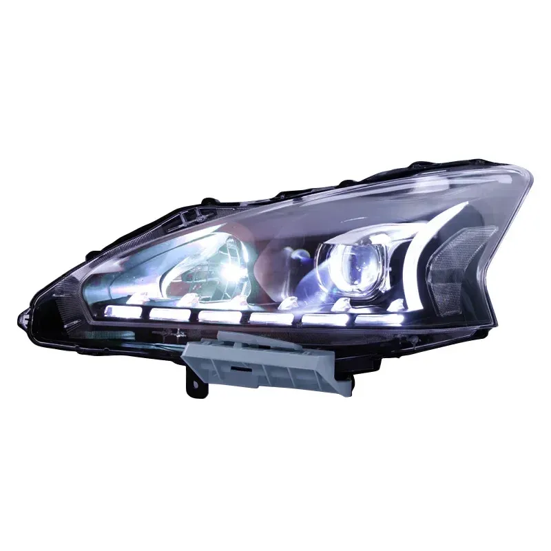 Фары передние LED с ходовыми огнями для Nissan Teana/Altima (2013-2015), комплект, комплект, FT Carlight Carlight — фото 6