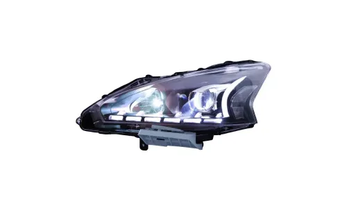 Фары передние LED с ходовыми огнями для Nissan Teana/Altima (2013-2015), комплект, комплект, FT Carlight Carlight — фото 6