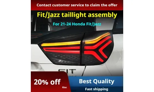 Задние LED-фонари Full LED динамический поворотник для Honda Fit GK5 (2021-2024), комплект, комплект, FT Carlight Carlight — фото 3