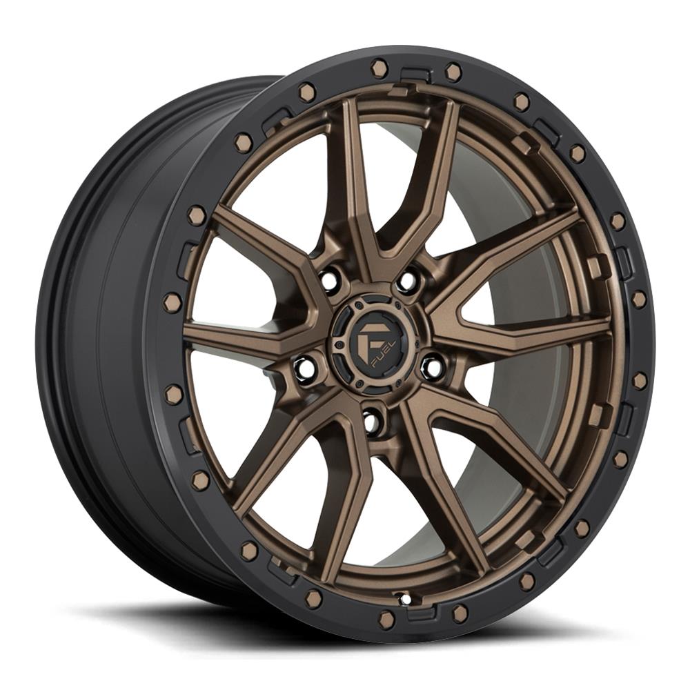 Диск колесный R18x9 Rebel D681 Матовый Бронза Fuel Off-Road — фото 1